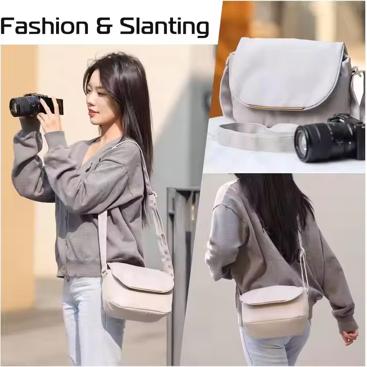 Portable Waterproof Compatible Small Padded DSLR Camera Case Professional Travel