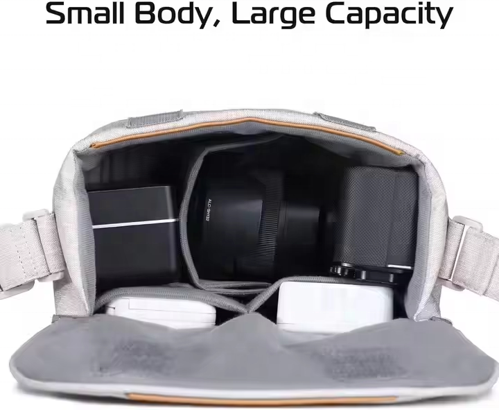 Portable Waterproof Compatible Small Padded DSLR Camera Case Professional Travel