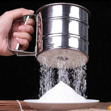 Manual Flour Sifter with Measuring Scale Mark for Flour Icing Sugar