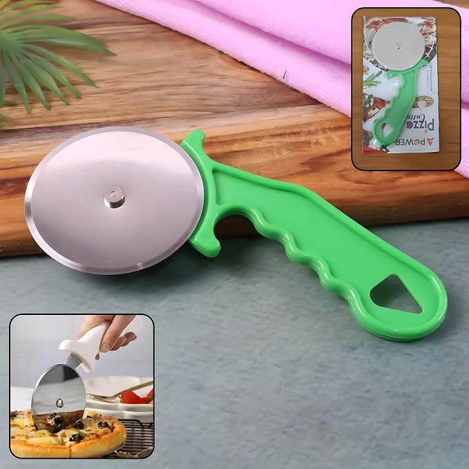 Fruit Seed Cutter and Pizza Cutter Wheel (ASSORTED COLOR)
