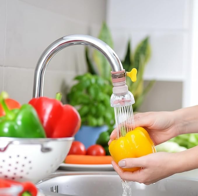 Kitchen Flexible Anti Splash Water Saving Movable Sink Faucet