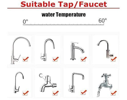 Kitchen Flexible Anti Splash Water Saving Movable Sink Faucet