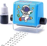 Birud  Stamps for Kids, Roller Design Teaching Stamp, Math Stamps Practice Tools For Single Addition,Subtraction,multipication and division(pack of 1)